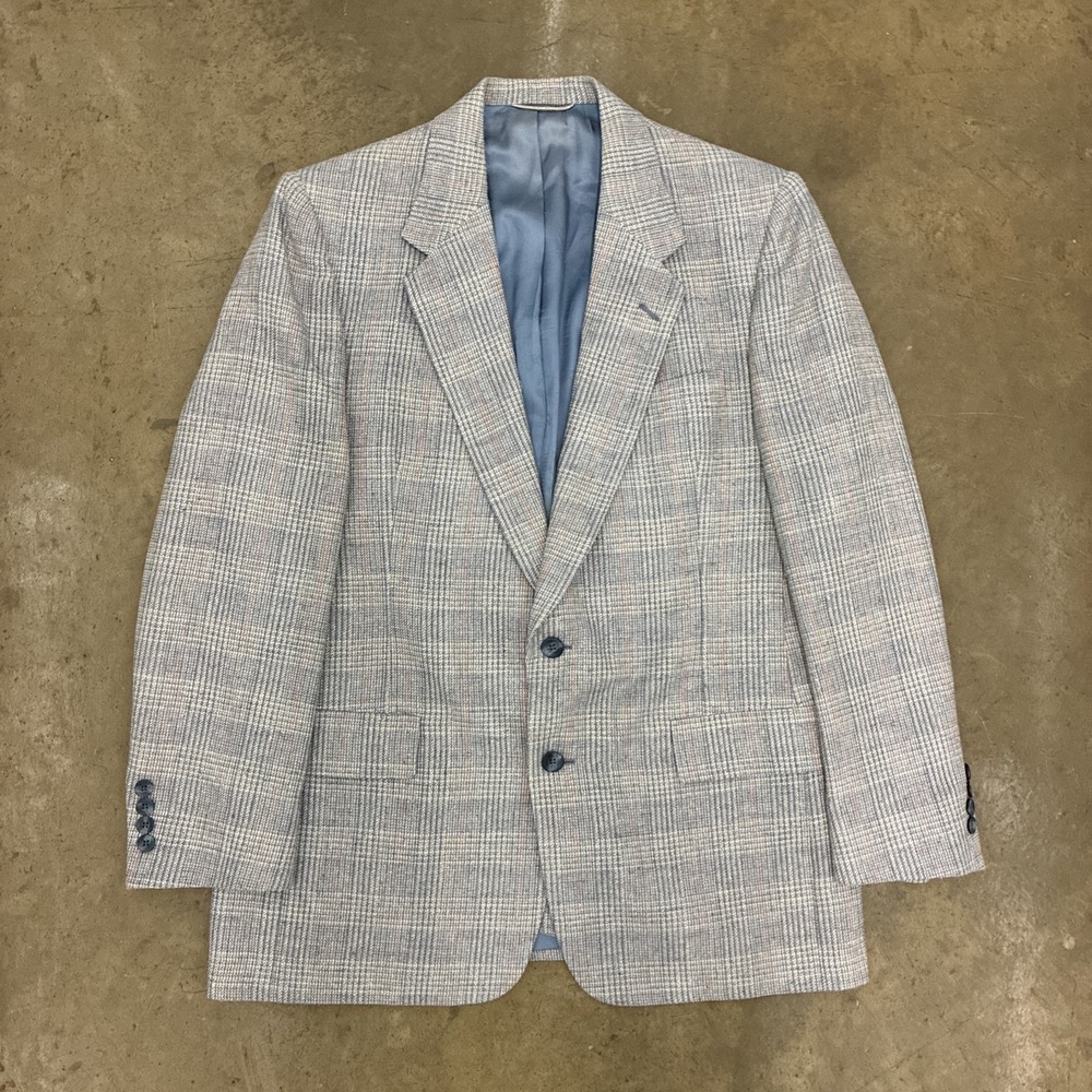 Christian Dior Monsieur Blazer Worker's Union Gentle Plaid RARE - Men's Size 42